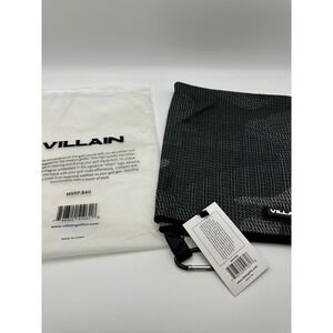 Villain Golf Co NEW Microfiber Golf Towel Grey Camo Magnetic Carabiner Clip